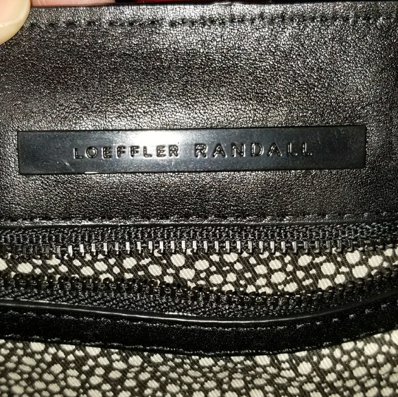 Loeffler Randall Work Tote Leather Handbag - Picture 4 of 6